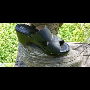 NWOT  NATURALIZER N5 CONTOUR BLACK MULE ‘Galant”